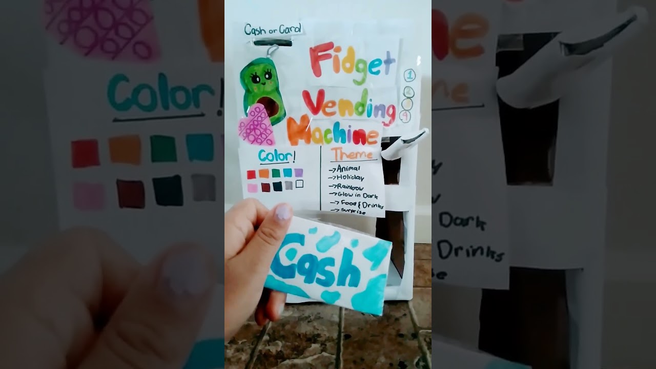 FIDGET VENDING MACHINE!💖