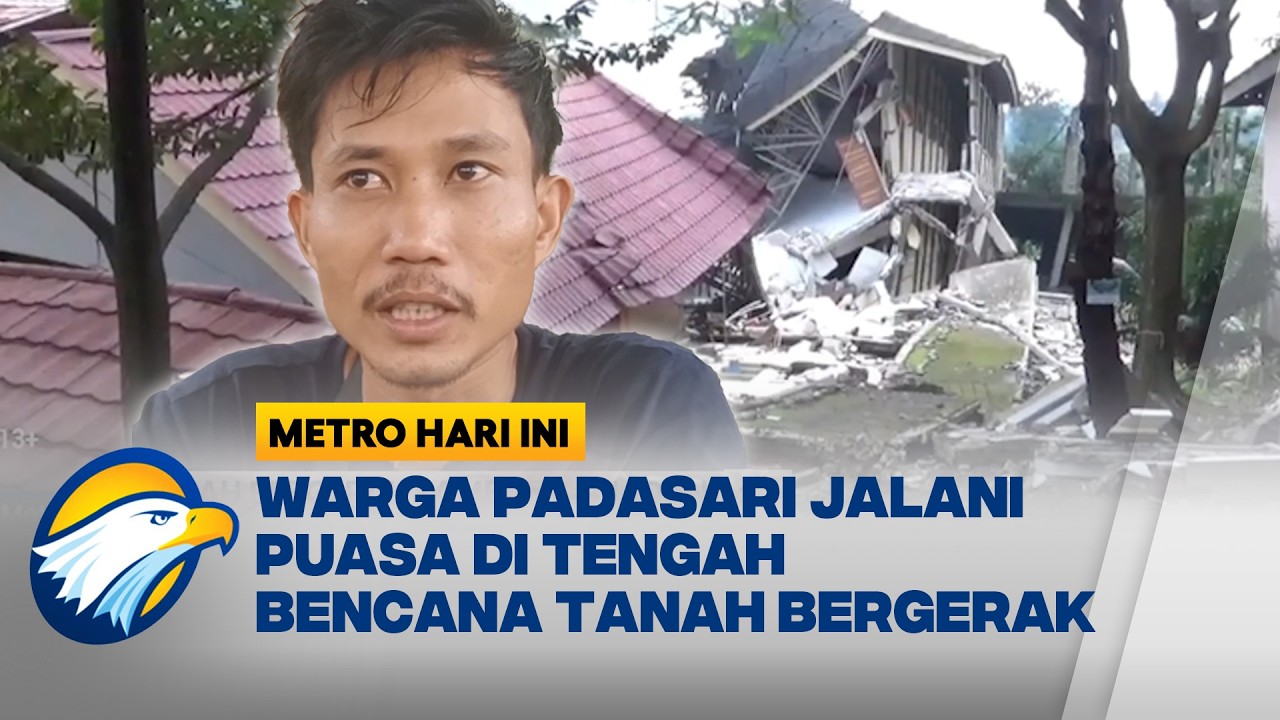 Warga Korban Tanah Bergerak di Tegal Sambut Ramadan - [Metro Hari Ini]