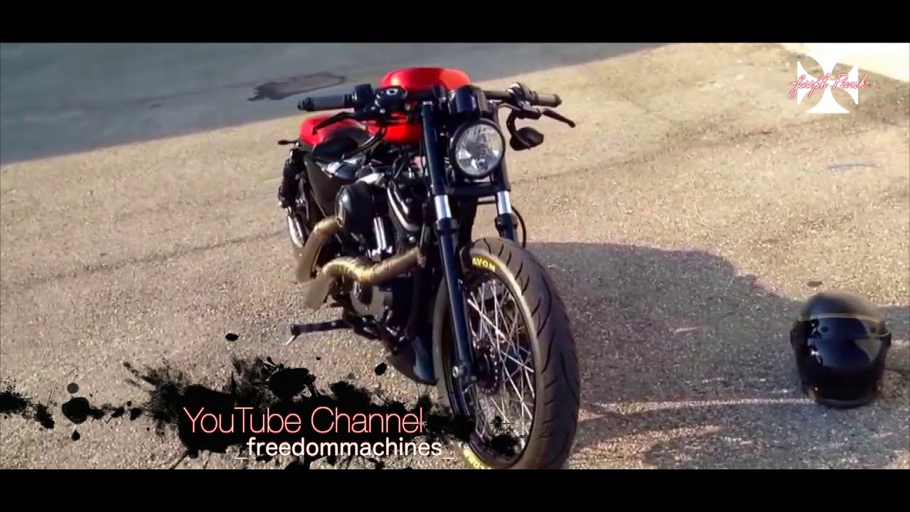 THE BEST 10 Harley Davidson Sportster 883 - Chopper - Bobber - Custom Bike Compilation