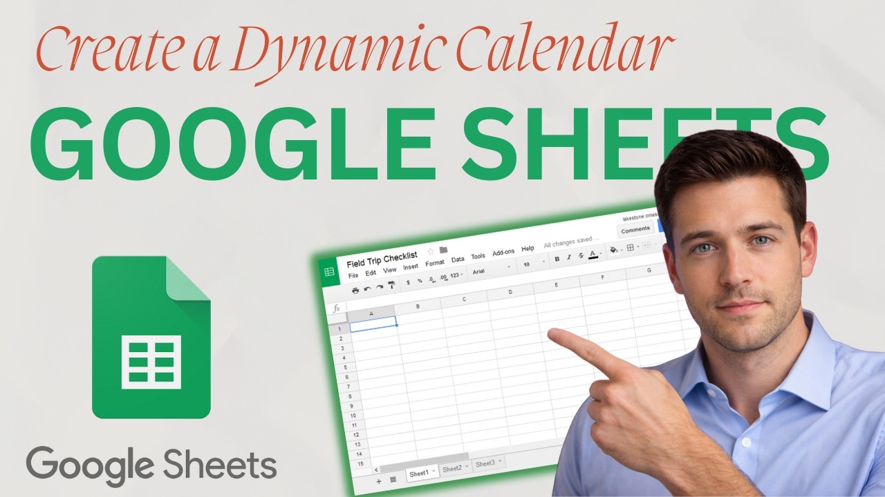 How to Create a Dynamic Calendar in Google Sheets (Auto-Updating) (2026)