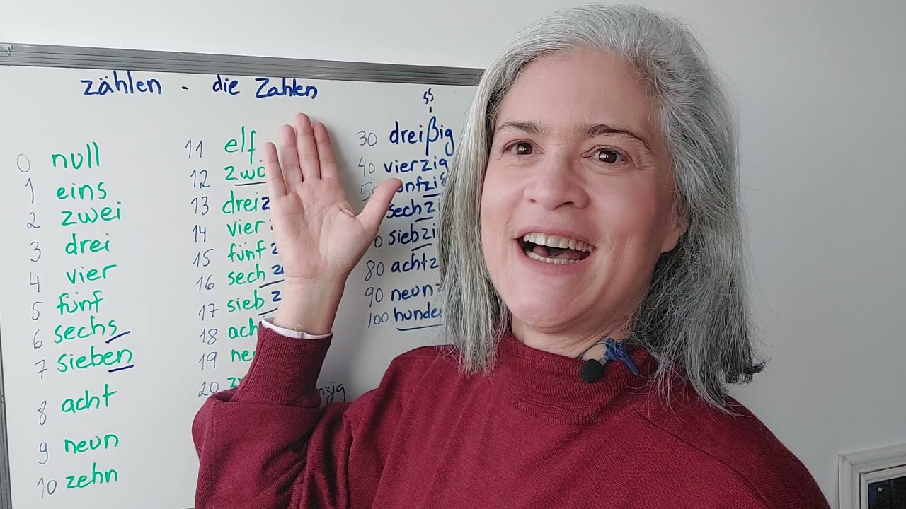 Aprenda a contar em alemão: CONTA TUDO! Aula 1