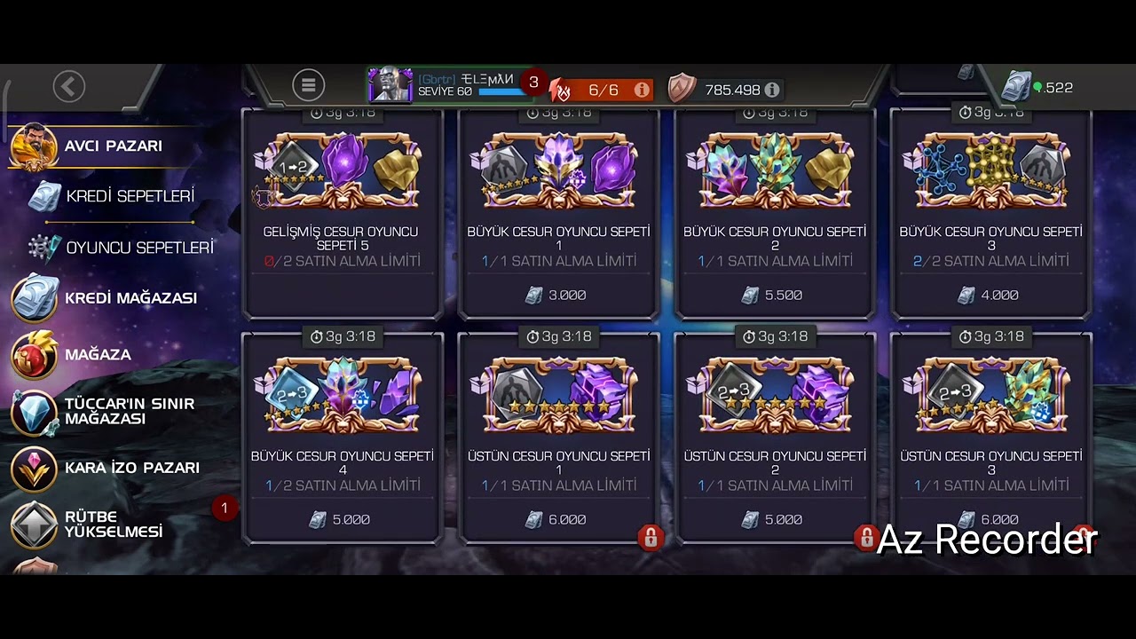 mcoc siber hafta sonu paketleri inceleme ve yorum