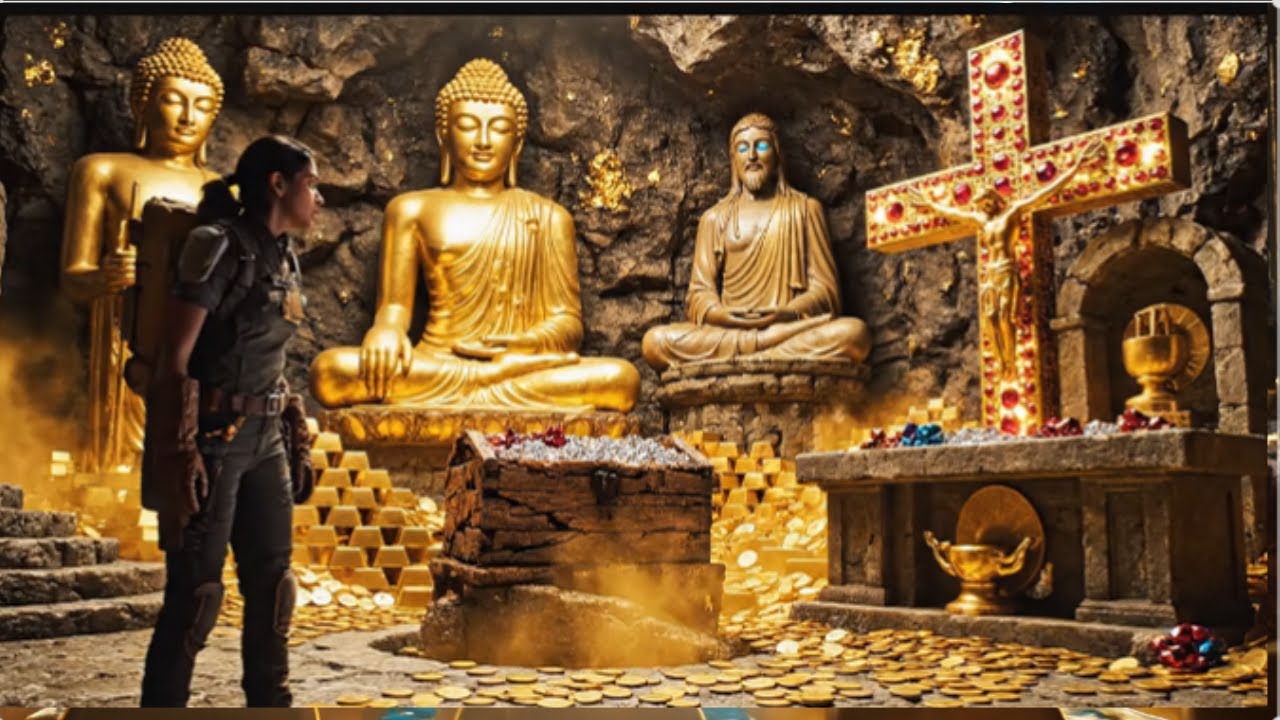 Forbidden Treasure - A hidden gold vault uncovered by researchers.