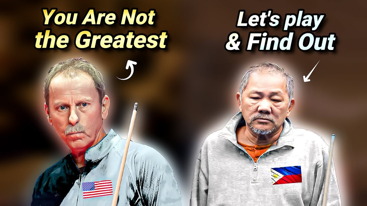 America's Best PLAYER Thinks He is GREATER than Goat EFREN REYES