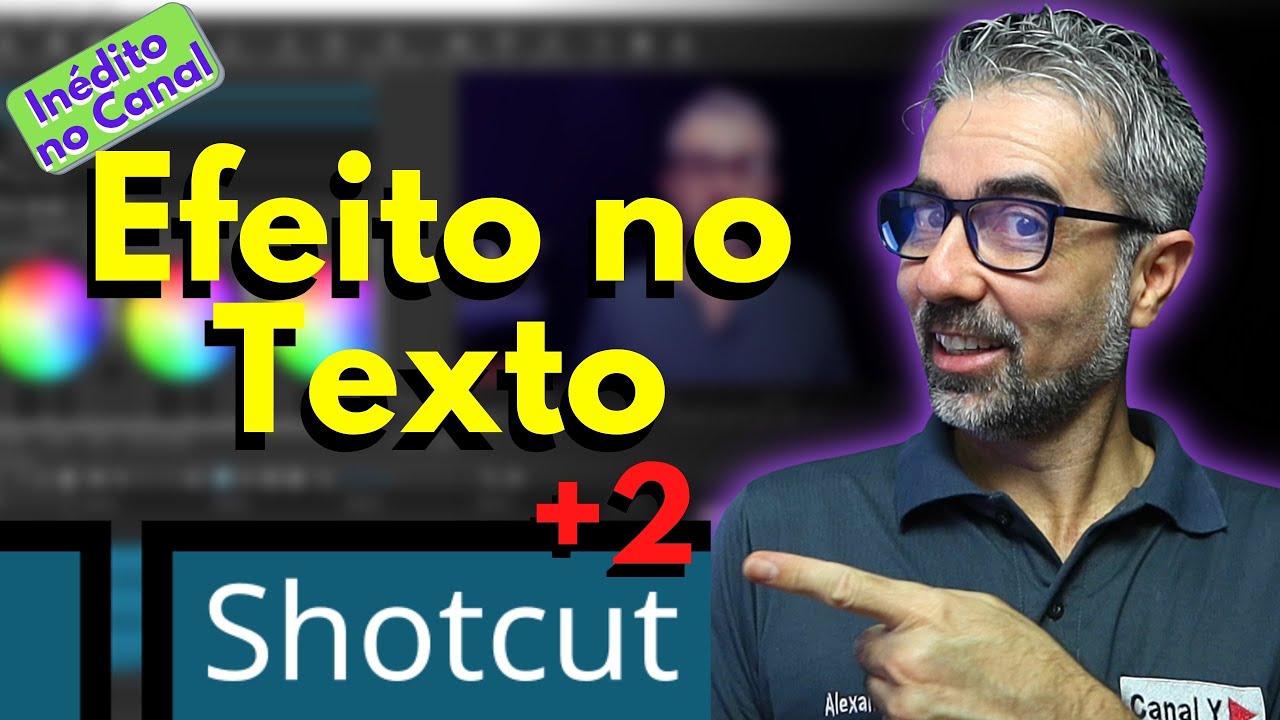 Tutorial Shotcut Inserindo Texto Animado