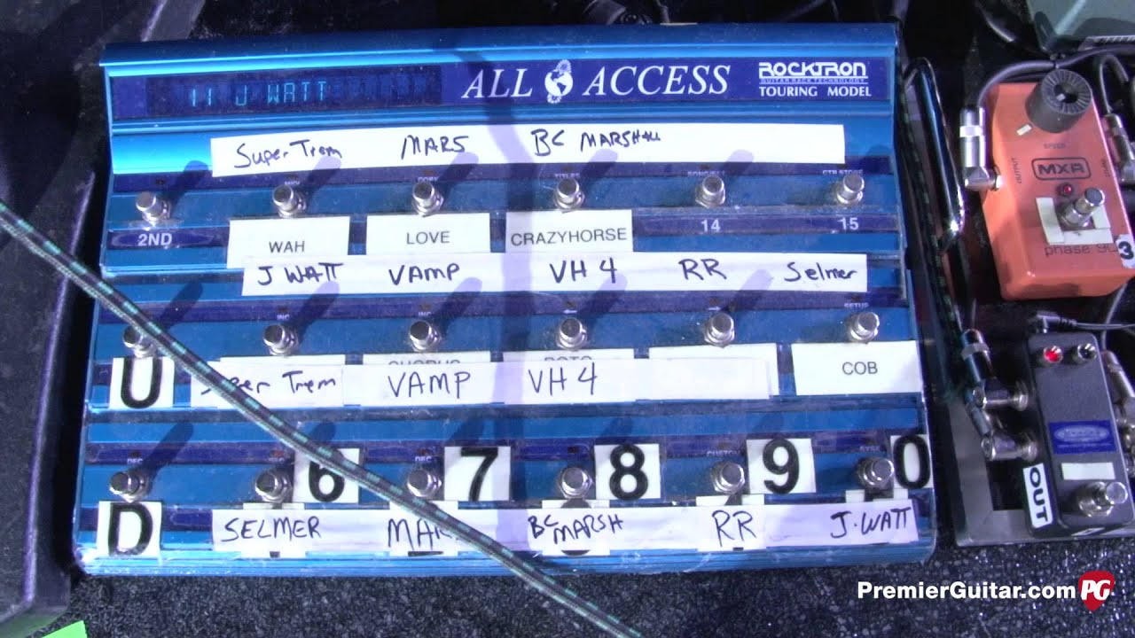 Rig Rundown - Smashing Pumpkins' Billy Corgan