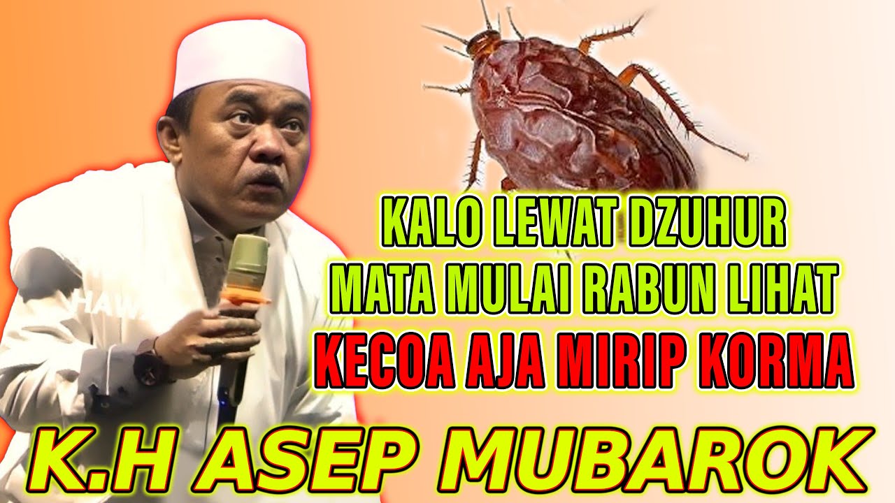 CERAMAH LUCU K.H. ASEP MUBAROK LUCU CAPE SEURI | CERAMAH SUNDA LUCU TERBARU 2025