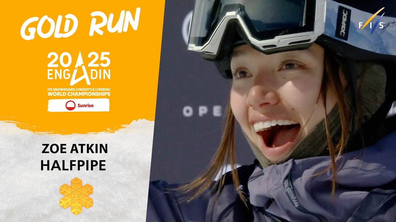 Zoe Atkin put a massive effort for Halfpipe gold | Engadin 2025