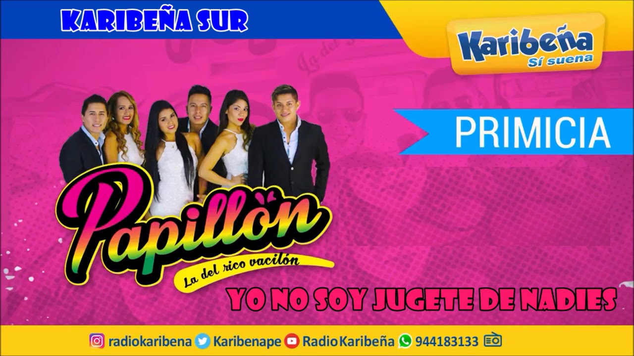 JUGUETE DE NADIE ORQUESTA PAPILLON PRIMICIA 2018 KARIBE&Ntilde;A