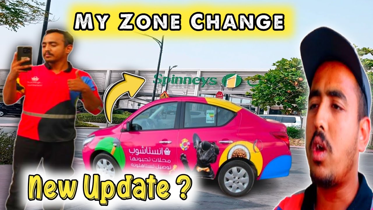 My Zone Change 🥺 | Instashop New Update hiring|Instashop Car Delivery Work In Dubai 🇦🇪
