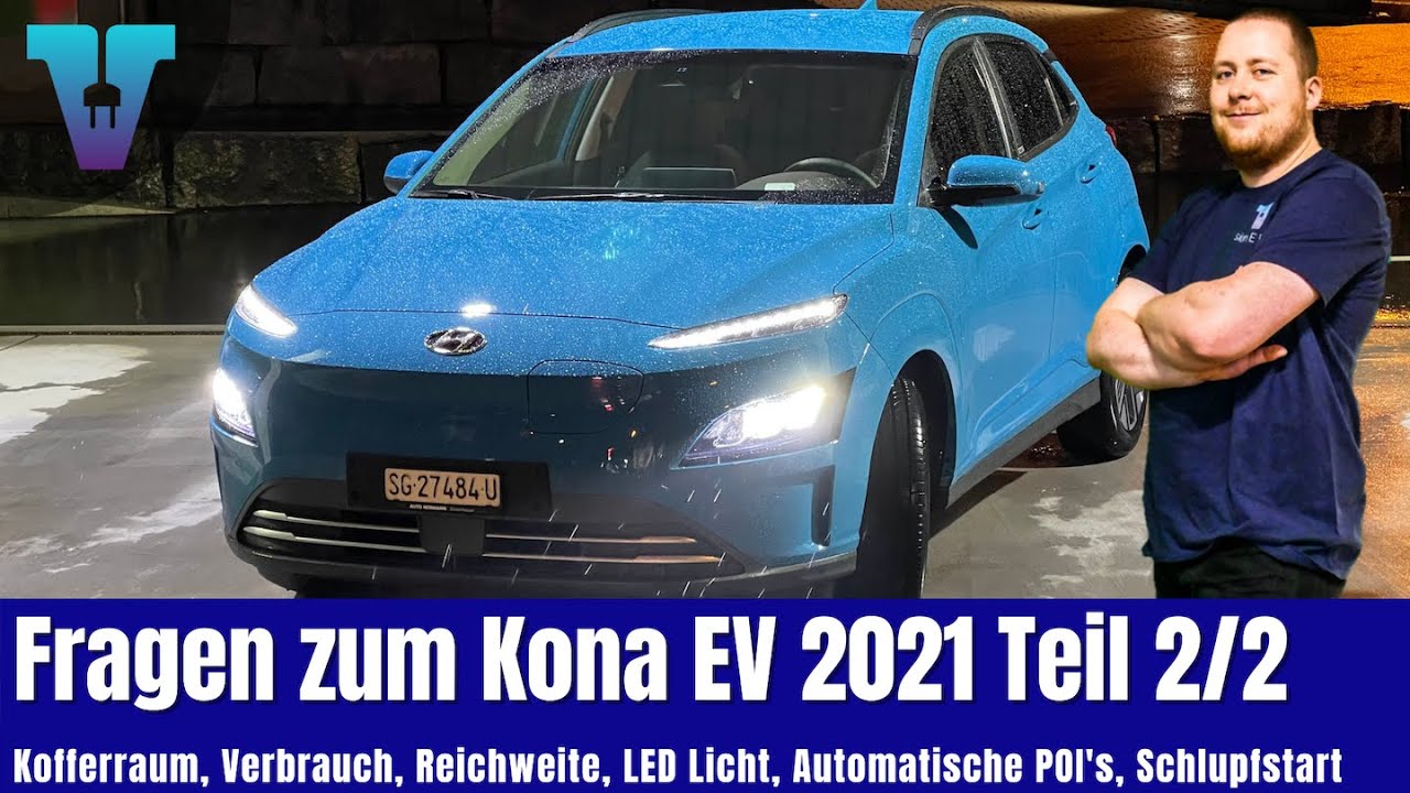 Fragen an den Hyundai Kona EV 2021 Teil 2/2 - #fragvisionedrive [Deutsch 4K] | Vision E Drive #96