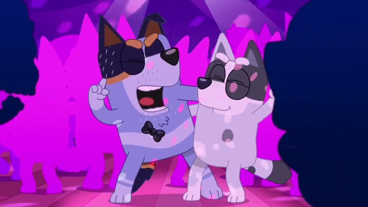 Bluey&rsquo;s dance party 🤣🤣🤣