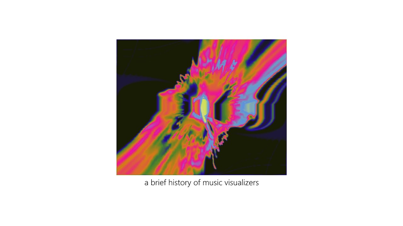where did music visualizers come from?