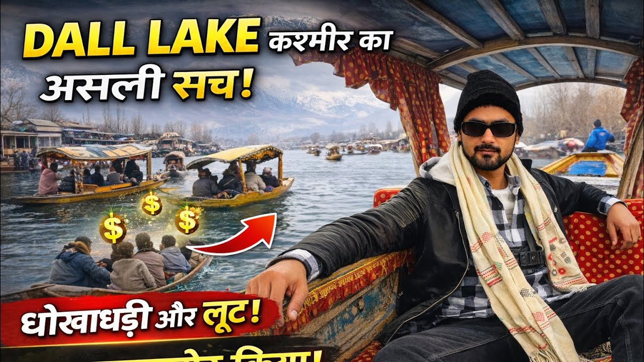 Dal Lake Srinagar की पूरी सच्चाई 😱 | Shikara Ride Scam & Real Price | Kashmir Vlog