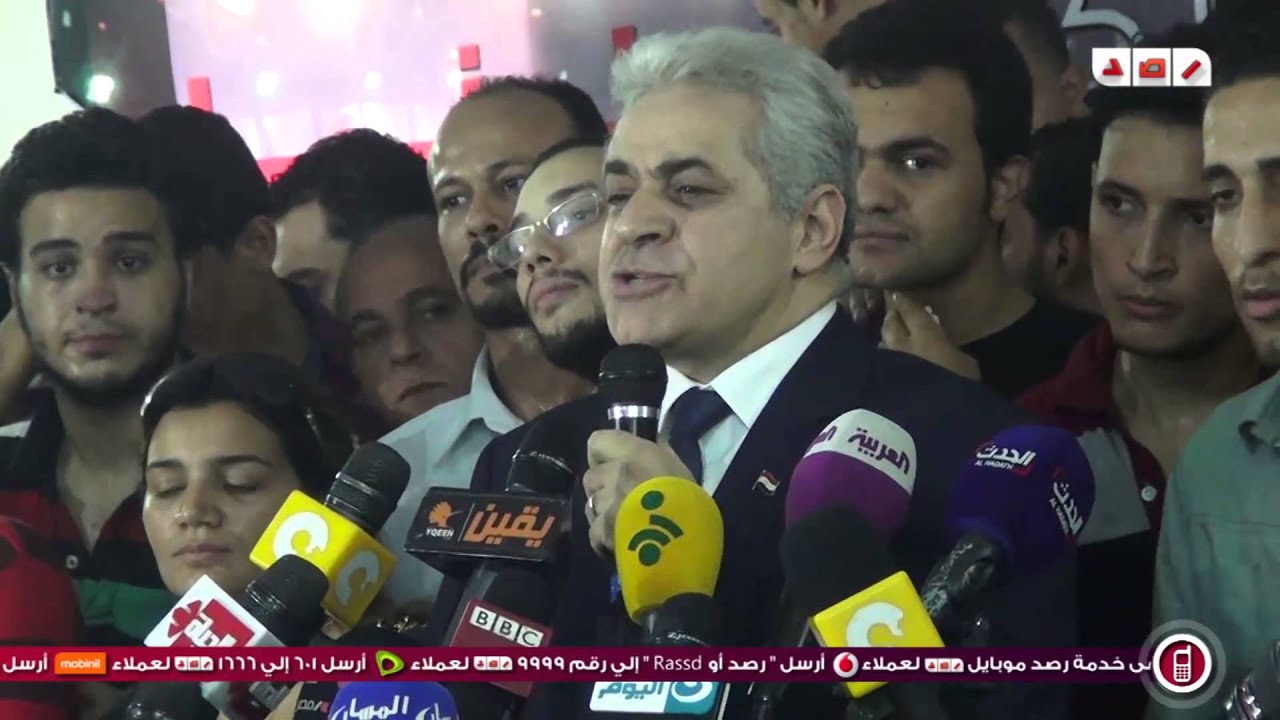حمدين صباحي : تجاهلوا تصويت مندوبين من الحملة باللجان و اعلنوا انني حصلت على صفر من الاصوات