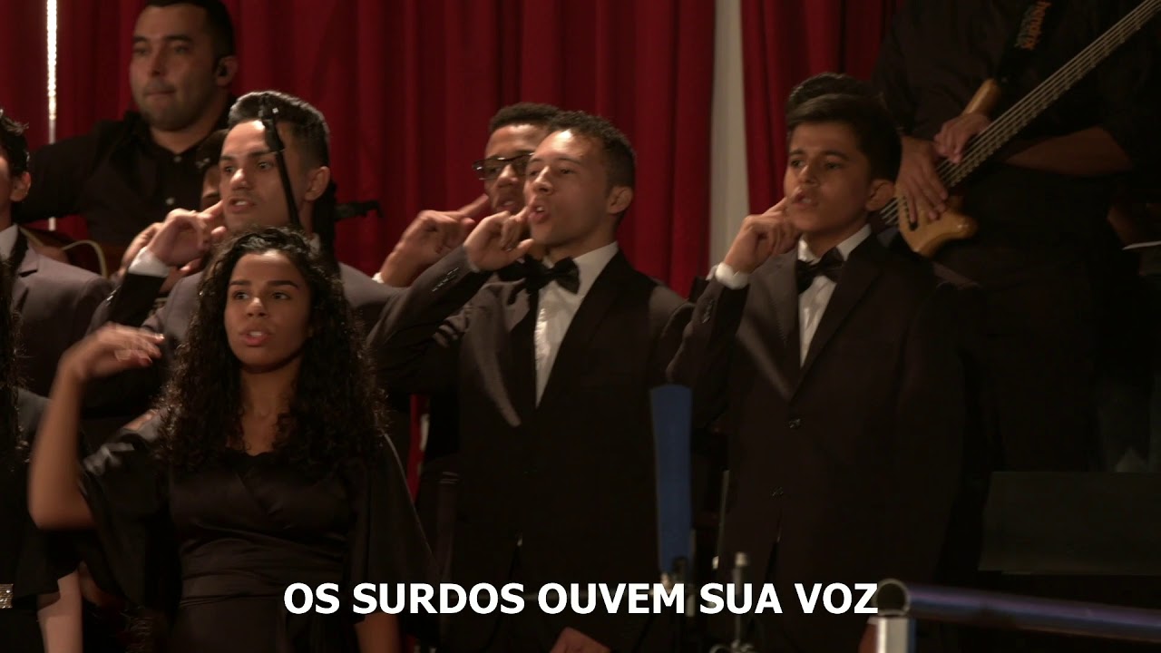Musical de Páscoa - Declaramos que o reino de Deus chegou (Ron Kenoly) - Igreja Deus é Amor