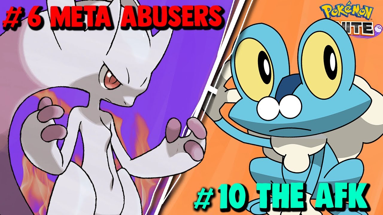12 TYPES of Players I HATE in Pokemon Unite