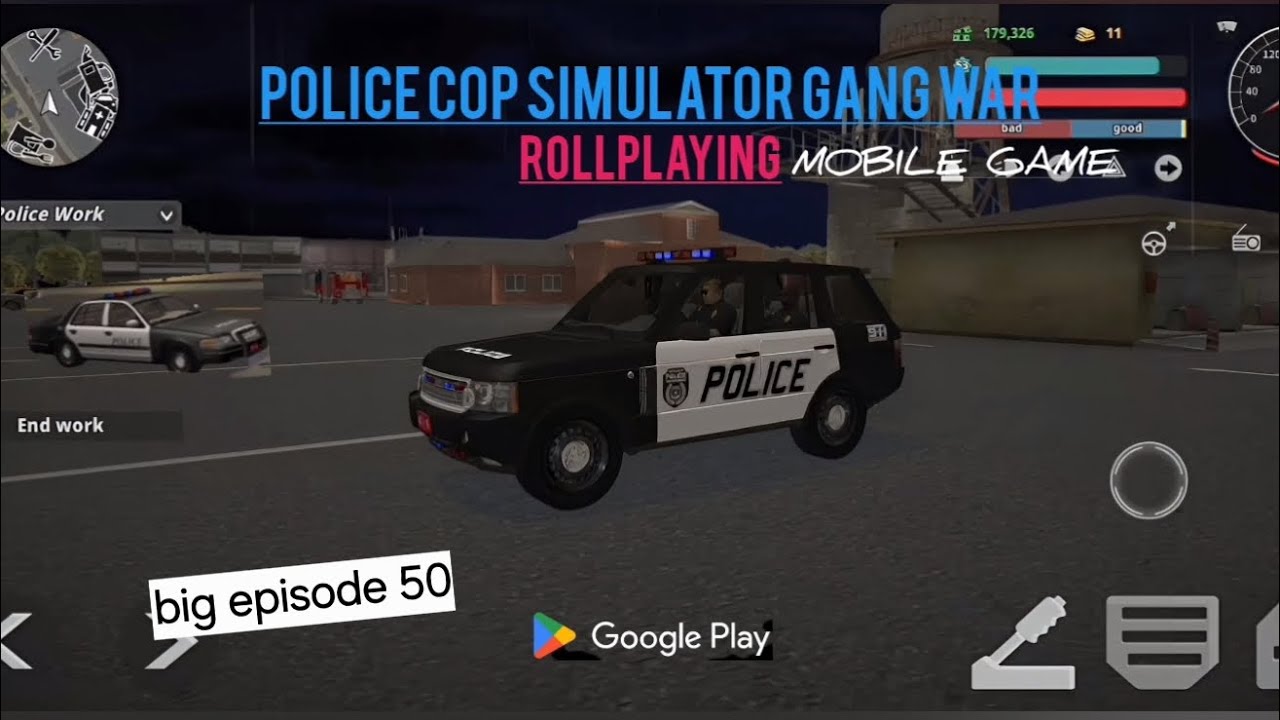 Police cop simulator gang war mobile gameplaying Rollplaying Ep50