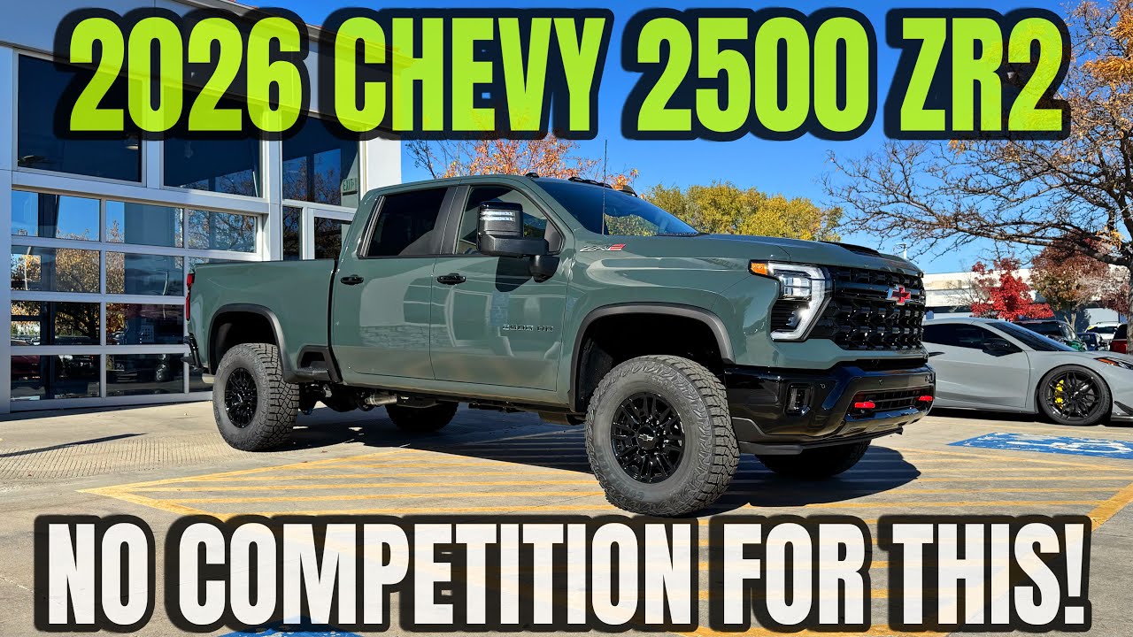 Chevy Silverado 2500 ZR2 2026 года: по-прежнему лучший грузовик категории HD для покупки!