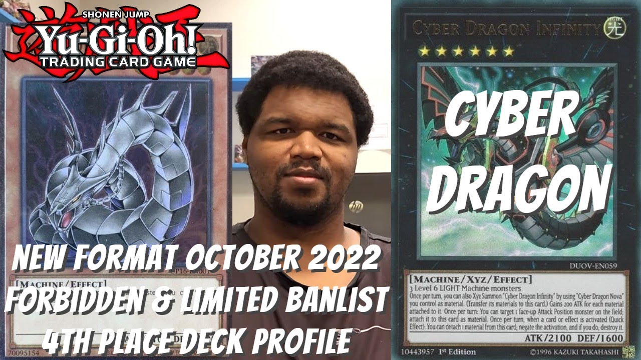 Yugioh New Format October 2022 4th Place Deck Profile - Cyber Dragon - Kyle Lewis