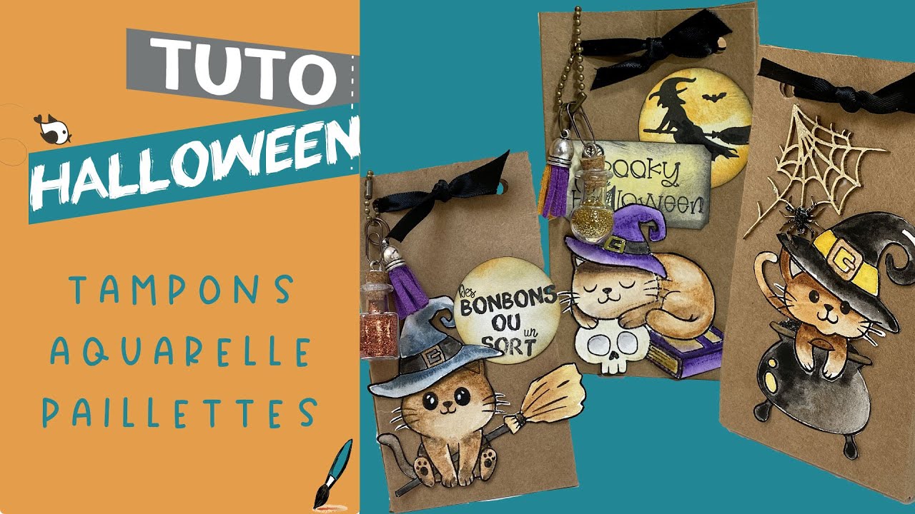 tuto boite a bonbons halloween