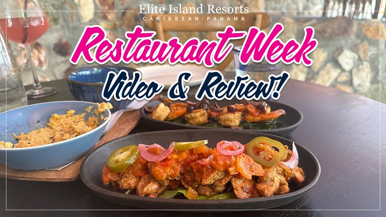 Video & Review 4K Antigua & Barbuda Restaurant Week 2024