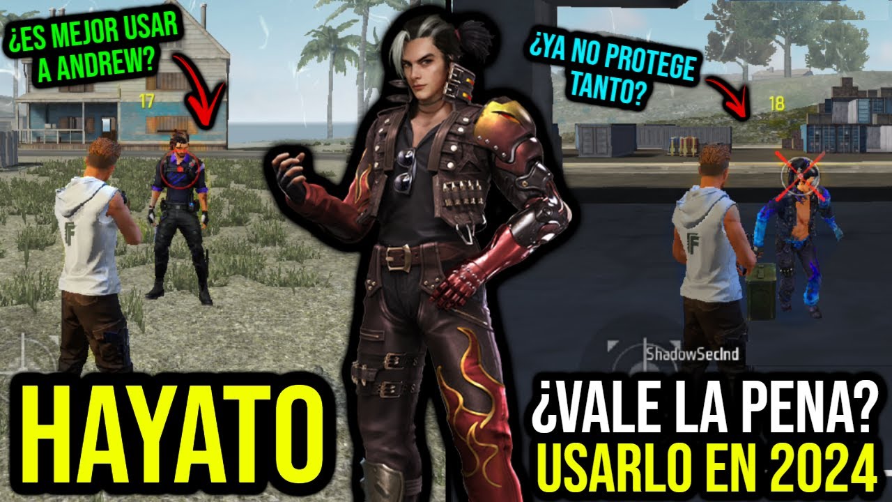 HAYATO - EL PERSONAJE DE FREE FIRE MÁS NERFEADO - ¿VALE LA PENA USARLO TRAS LA ACTUALIZACIÓN?