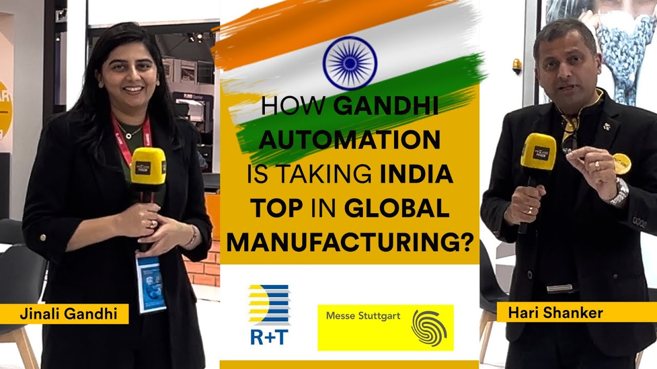 Как компания Gandhi Automations отметила индийские инновации на выставке R+T Show 2024 в выставоч...
