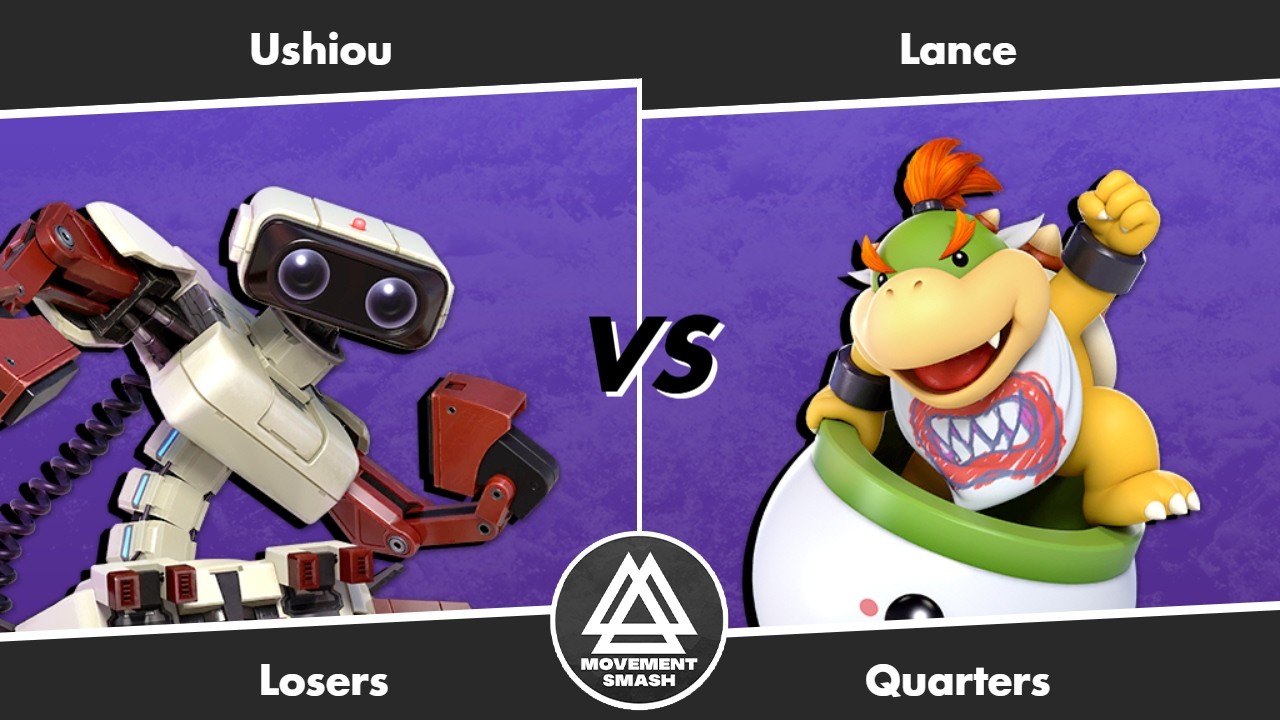 Movement Smash # 258: Ushiou (R.O.B.) vs Lance (Bowser Jr.)