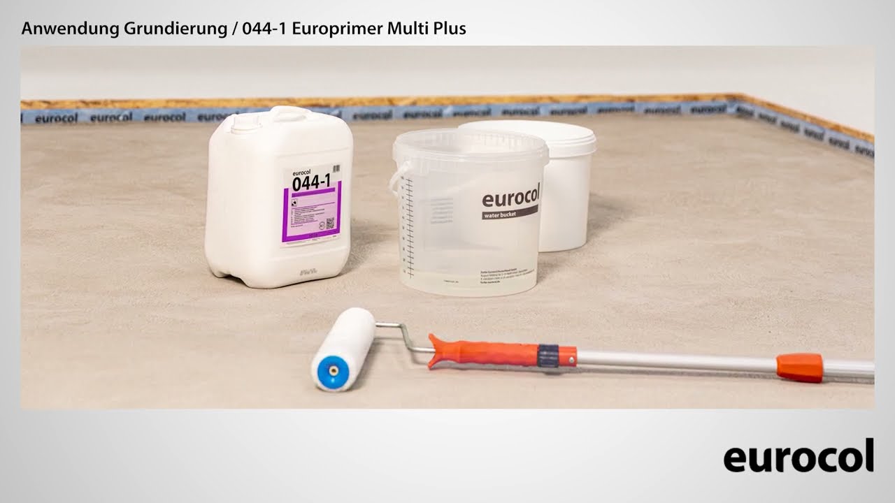 EUROCOL | Grundierung 044-1 Europrimer Multi Plus | Anleitung Verarbeitung