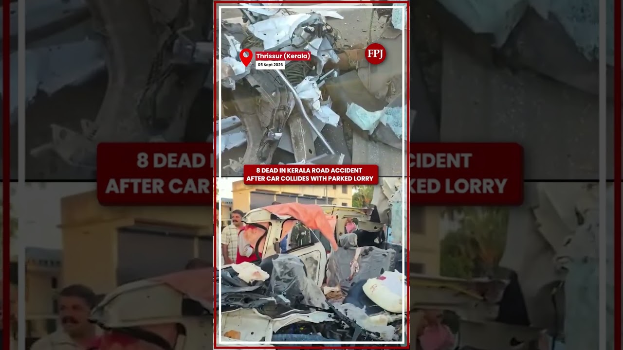Kerala: 8 Killed After Car Rams Into Parked Goods Lorry In Thrissur