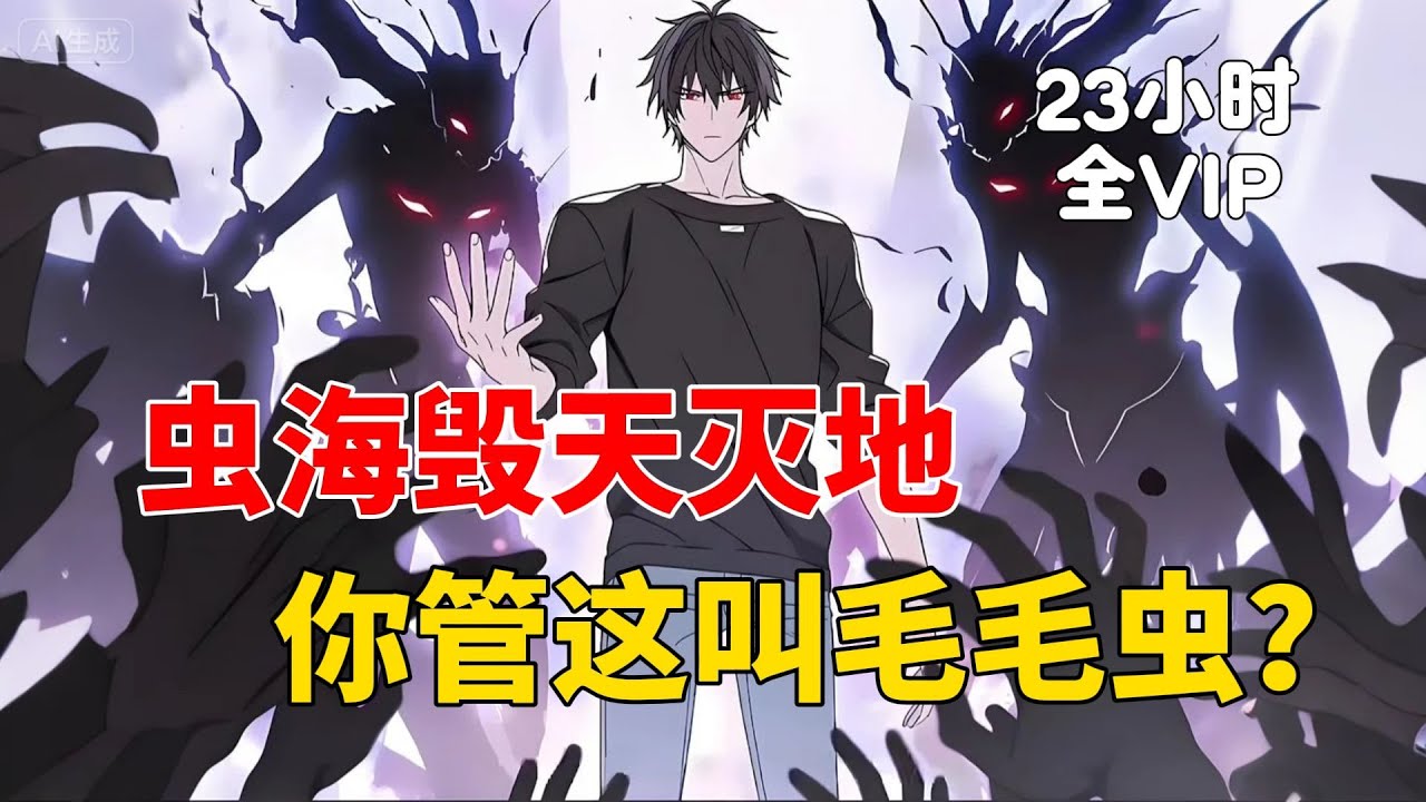 【23小时全VIP01】虫海毁天灭地，你管这叫毛毛虫？