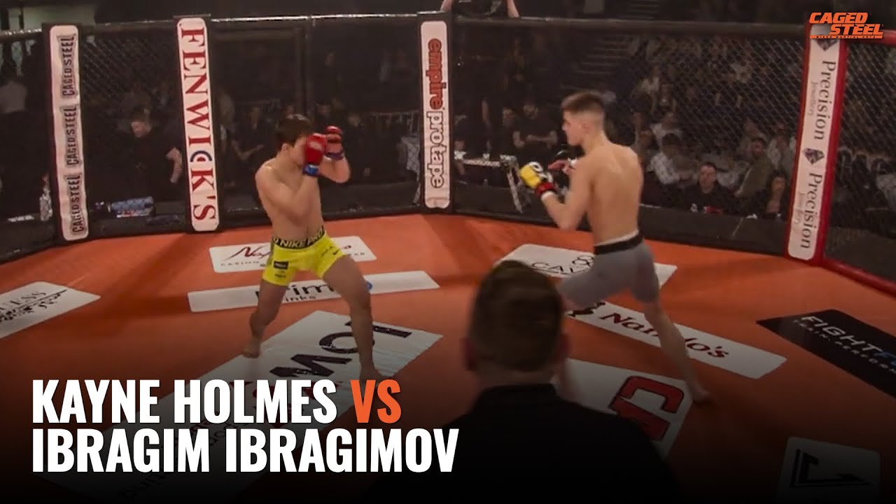 Caged Steel Contenders 2 - Kayne Holmes vs Ibragim Ibragimov #CagedSteel #mma