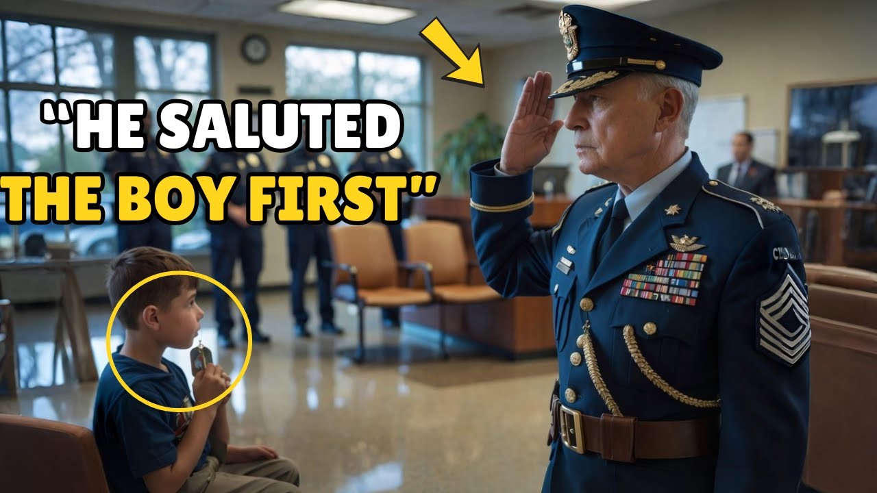 An Officer Laughed at a Boy’s Story — Until the Man Who Owed His Life Walked In