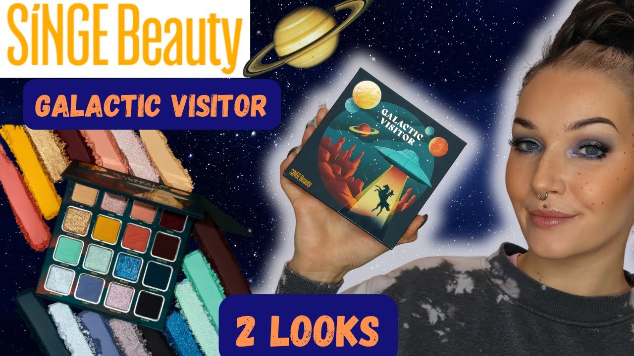 SINGE Beauty🪐Galactic Visitor Palette von @AngelicaNyqvist I deutsche Review I Indiebrands