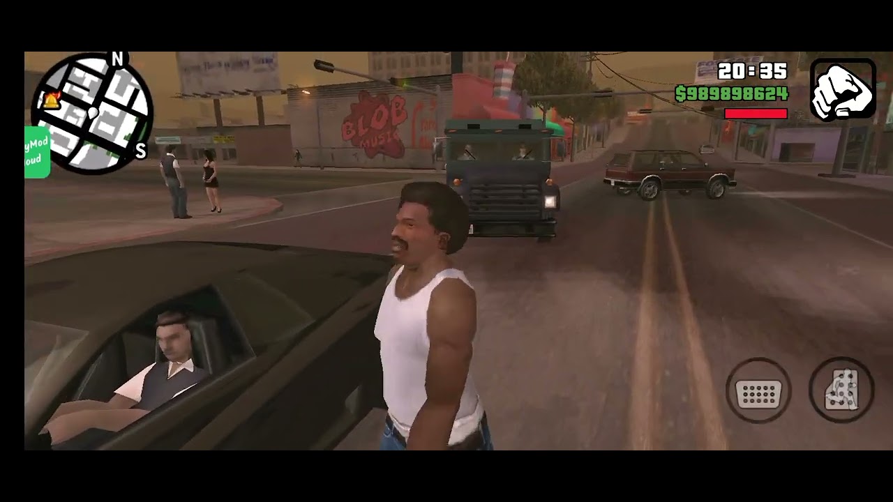 Grand theft auto san Andreas gameplay 