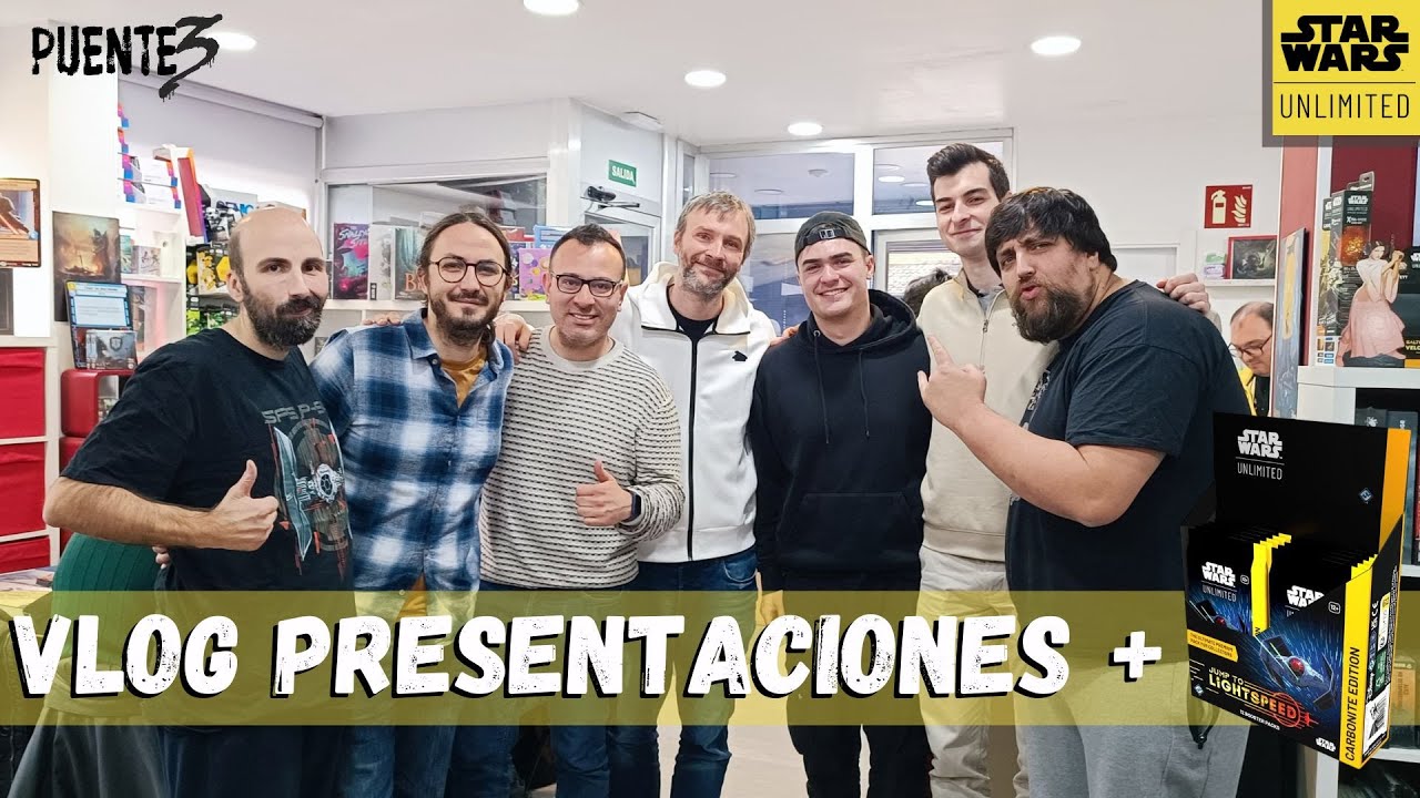 VLOG presentaciones y CAJA CARBONITA || STAR WARS UNLIMITED
