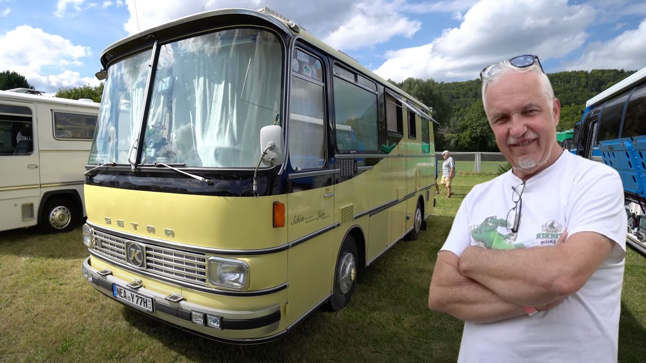 6.000 Stunden Selbstausbau 😱 Blaustein Setra Simson Wohnmobil Oldtimer