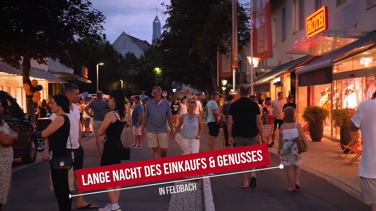 Lange Nacht des Einkaufs & Genusses in Feldbach | Styria | Austria | vulkantv.at
