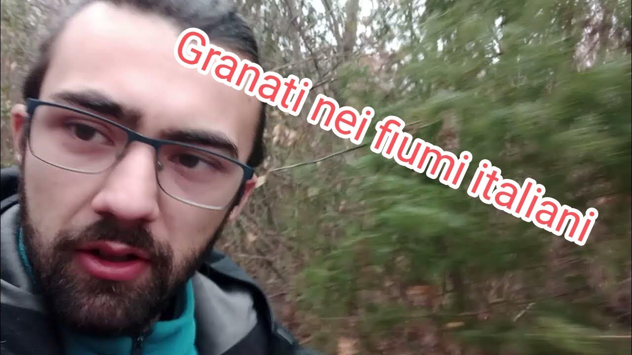 cercatori di gemme: granati nei fiumi !!!