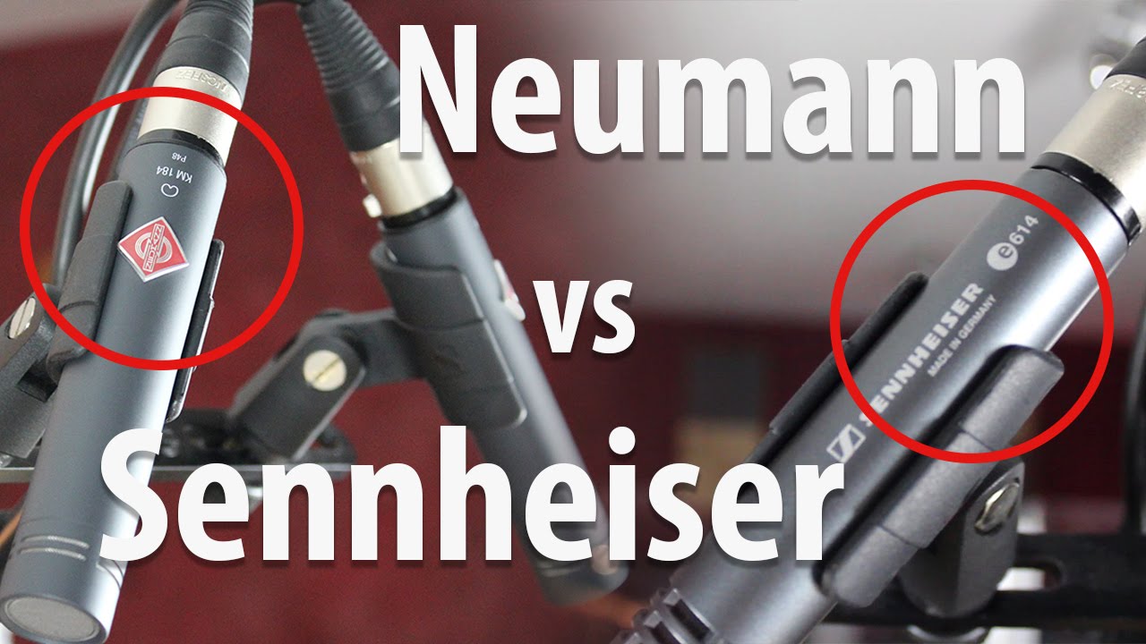 Overhead Mic Comparison // Neumann KM 184 vs. Sennheiser e614