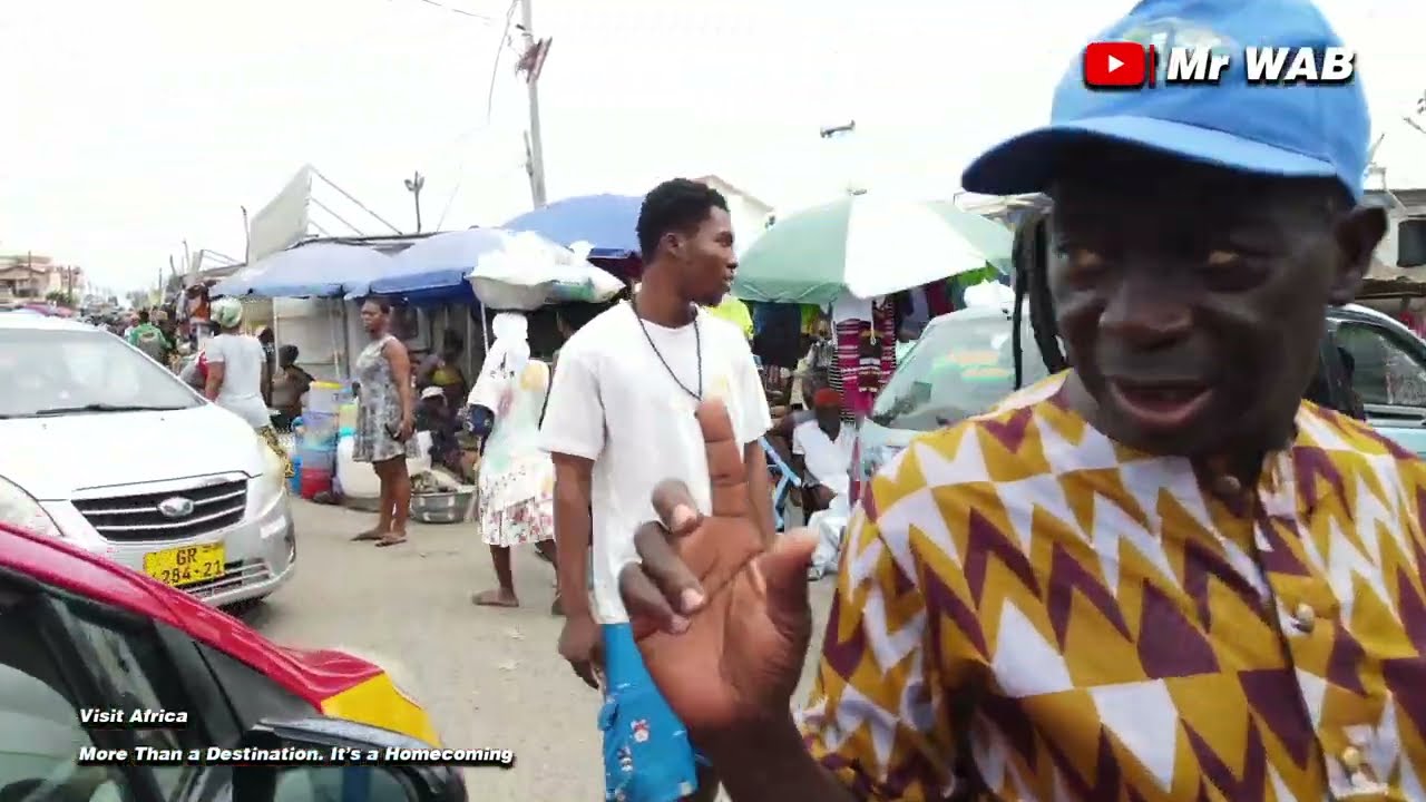 Как выглядит базарный день в Гане | Winneba Edition