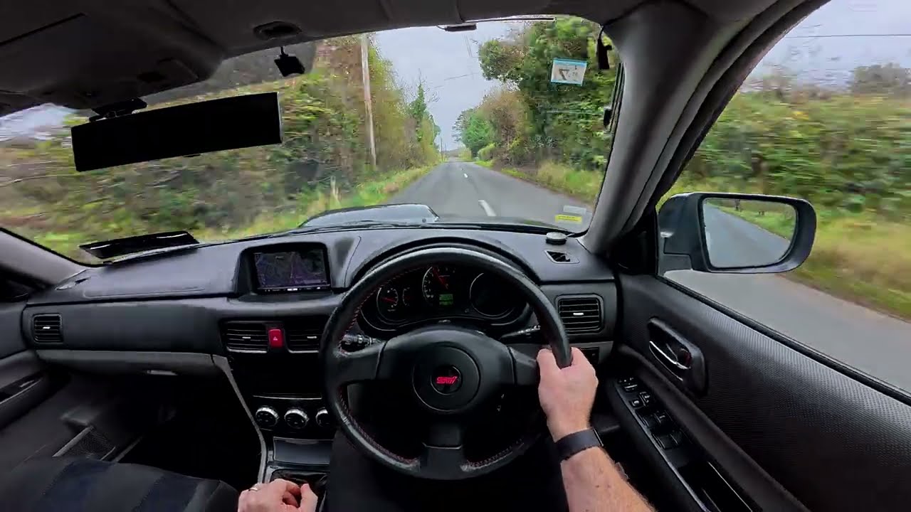 Subaru Forester STI SG9 2006 (POV Driving with Raw Audio)