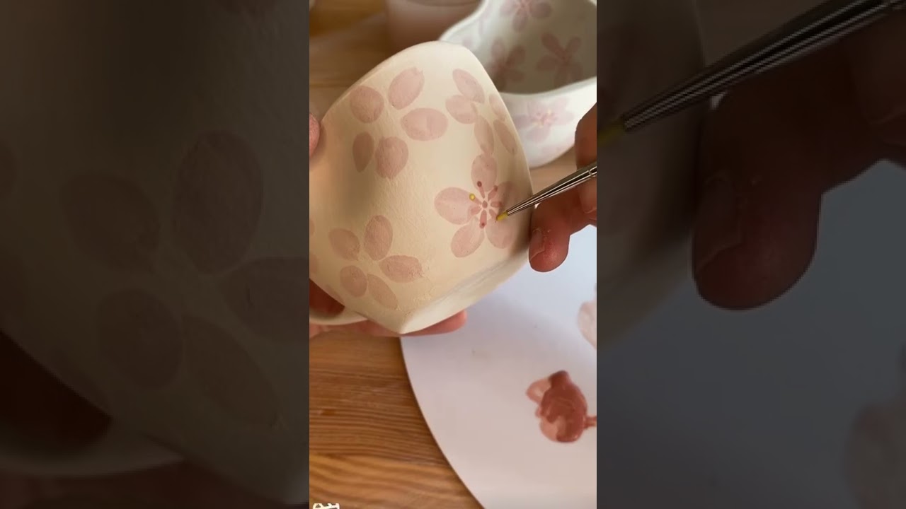 Painting cherry blossoms 🌸🌸🌸 
