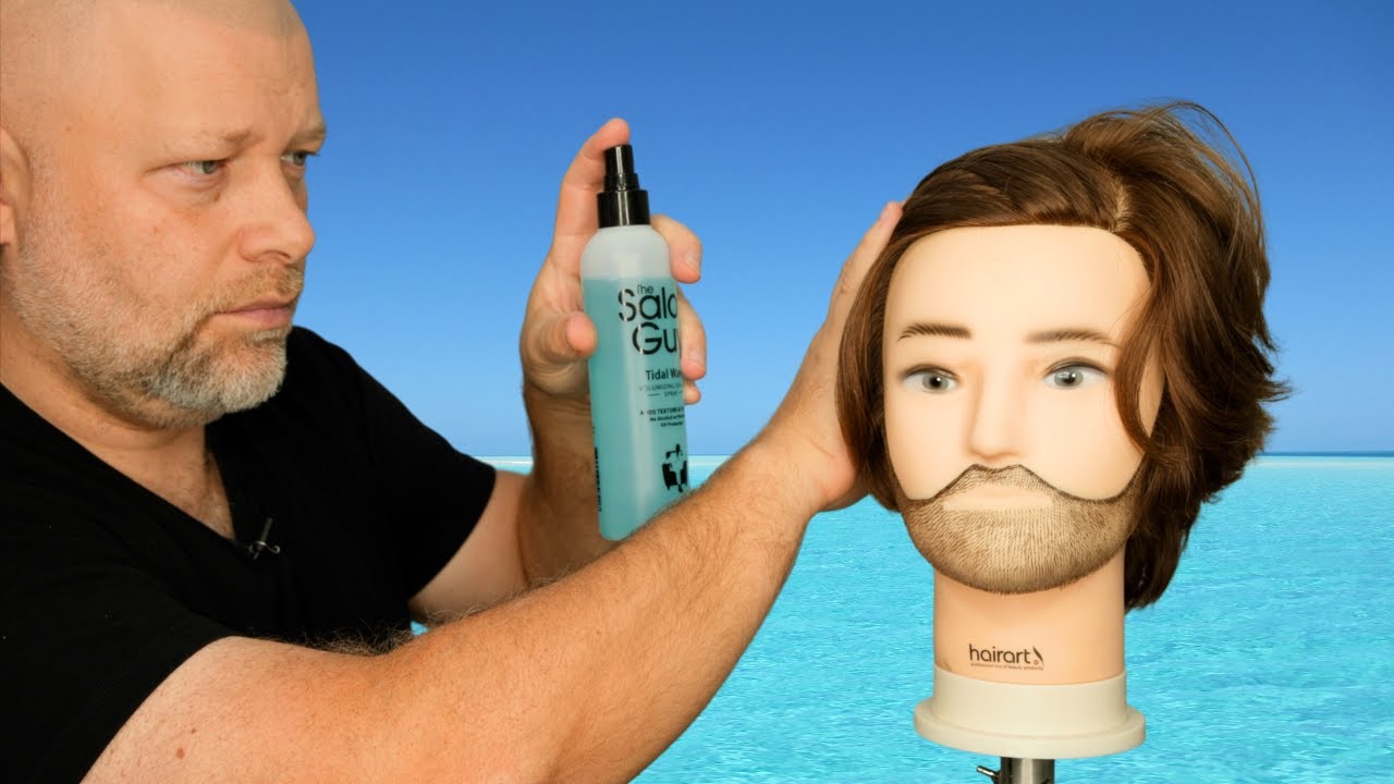 How to Use Sea Salt Spray for Hair Men - TheSalonGuy