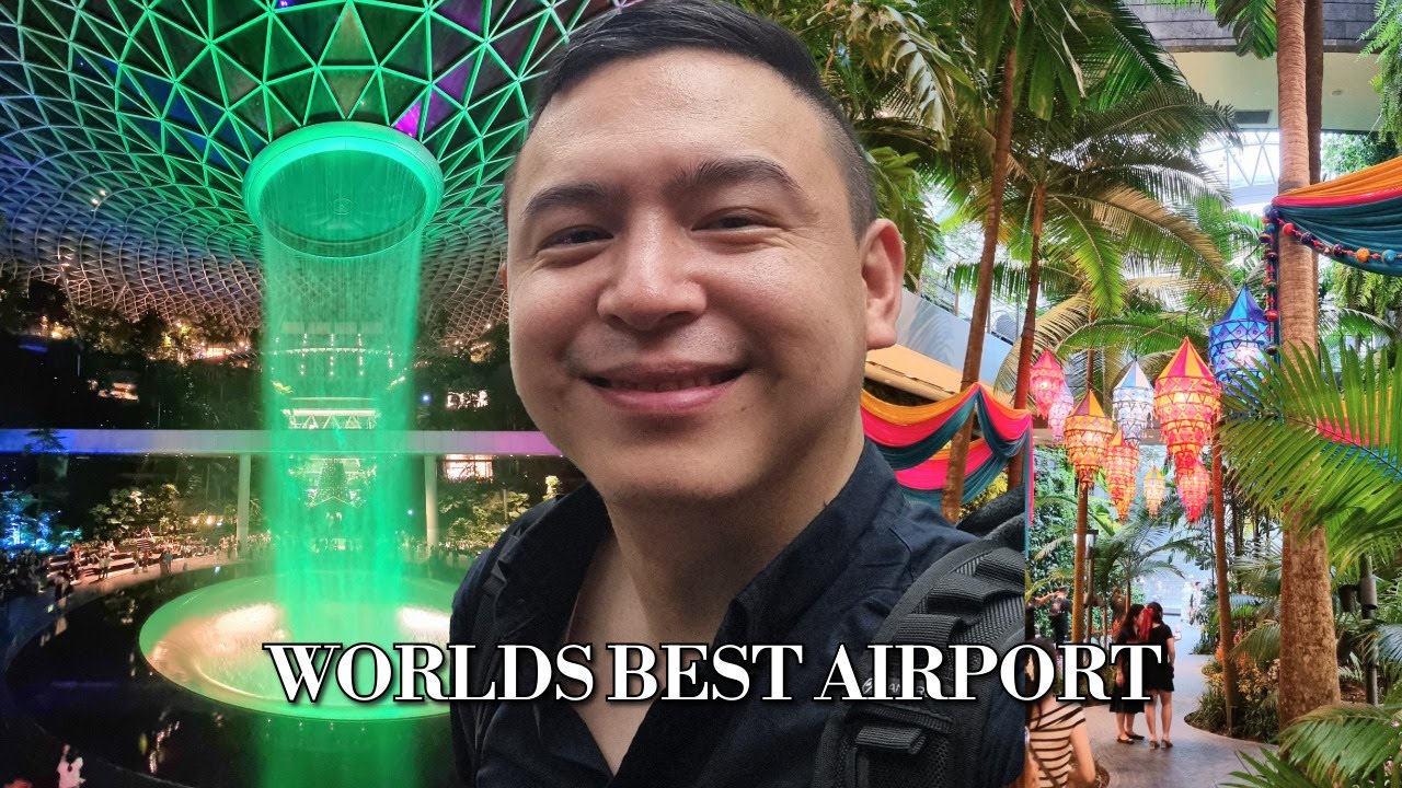 Surprised at what you can find in Singapore Changi Airport 🇸🇬