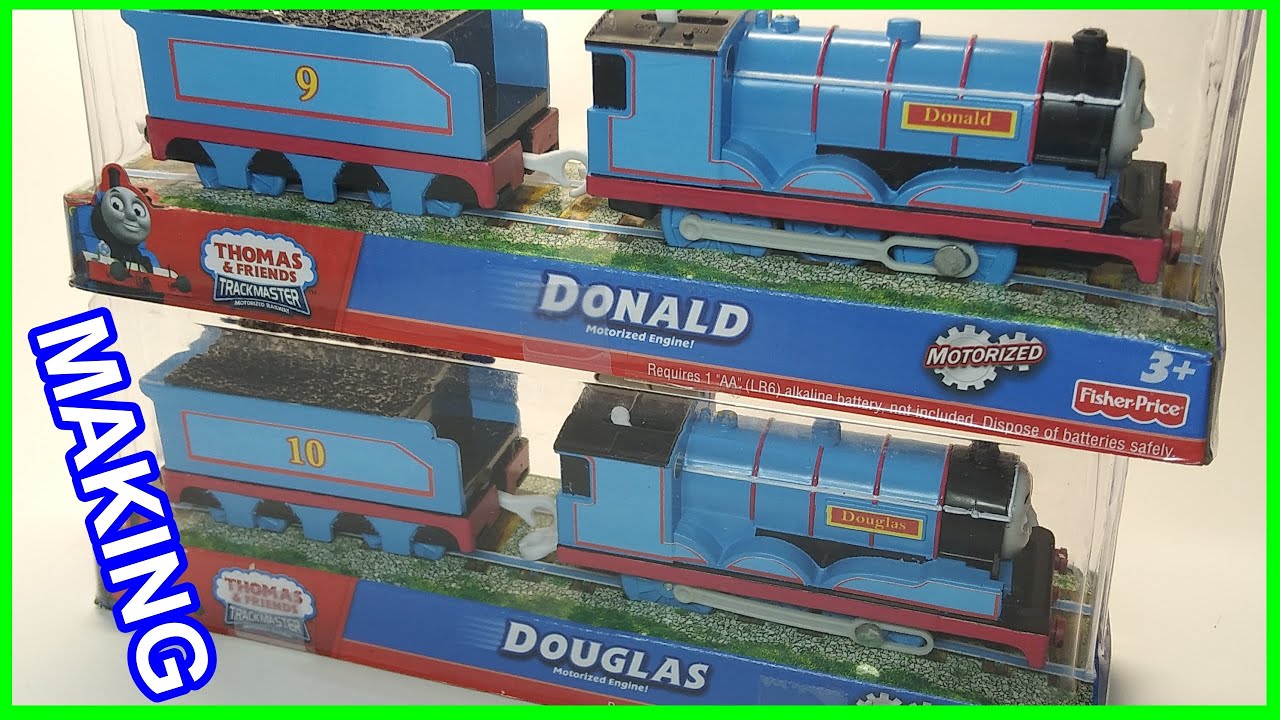 Making RWS Donald and Douglas Trackmaster