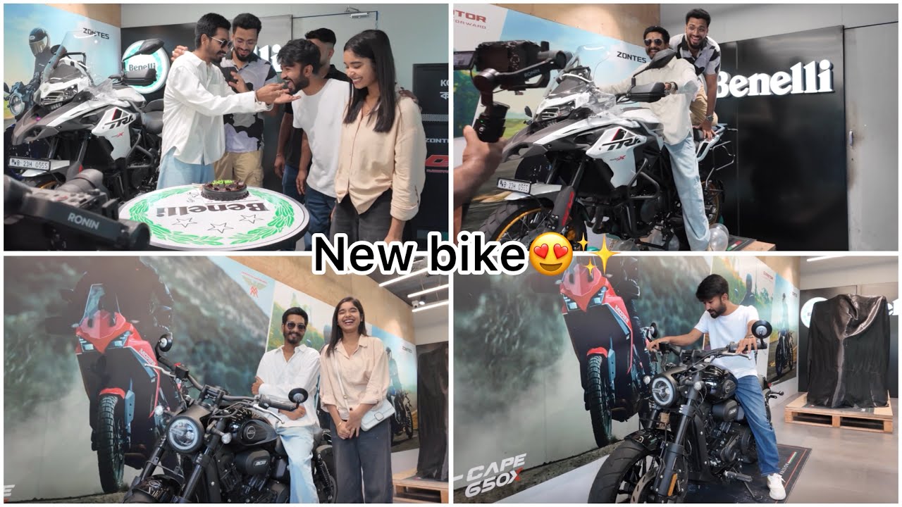 কলকাতায় গিয়ে আজ নতুন Bike Delevery নেওয়া হলো supriyo dadar😍🏍️