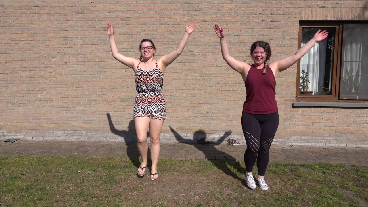 Dans de choreografie van de Pinguindans! #PetitPliéDanstInHaarKot