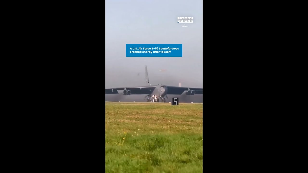 B-52 Bomber Crashes at Edwards Air Force Base, 8 Lost Their Lives on Board
